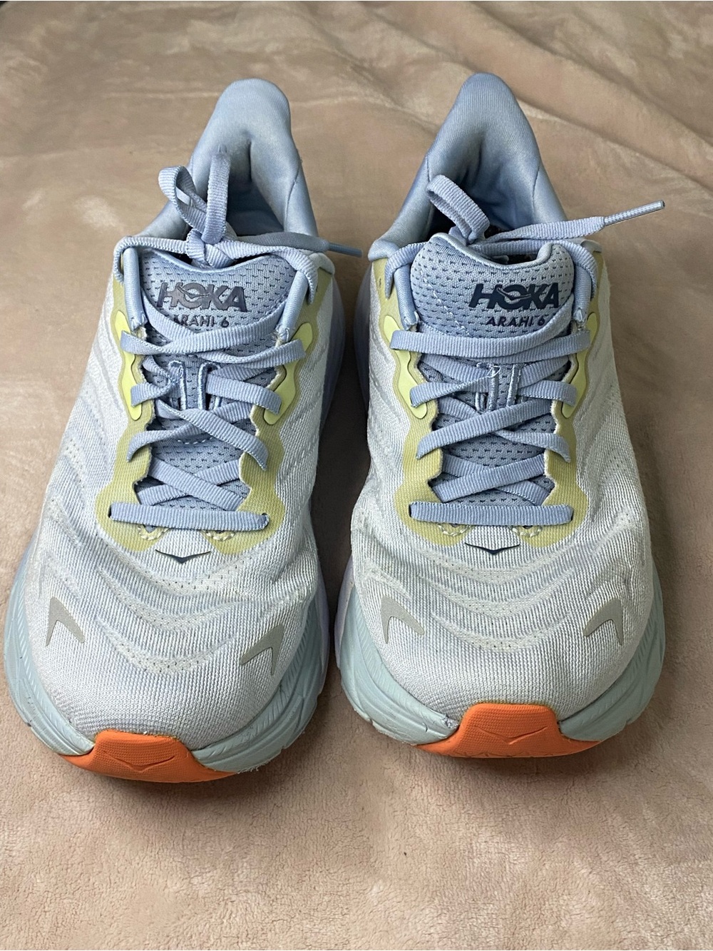Hoka One One Arahi 6 Women's Size 8 (Medium) Running Shoes Blue